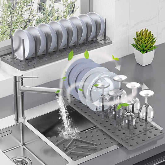 Urban Dish Drying Rack Drawer Organizer • Space-Saving