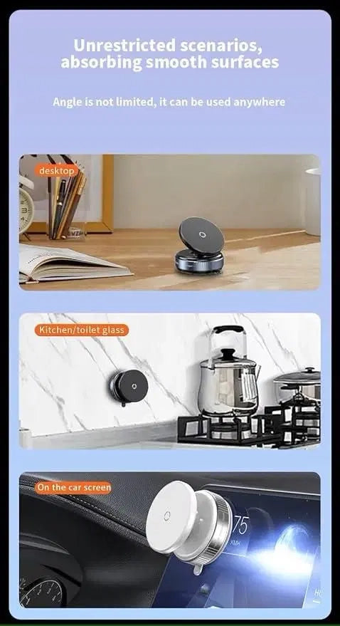 Urban Magnetic Suction Phone Holder Car Mount • 360° Rotation