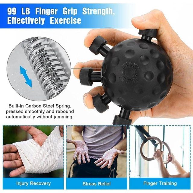 Urban Finger Hand Strengthener Grip ⢠Portable Workout Tool