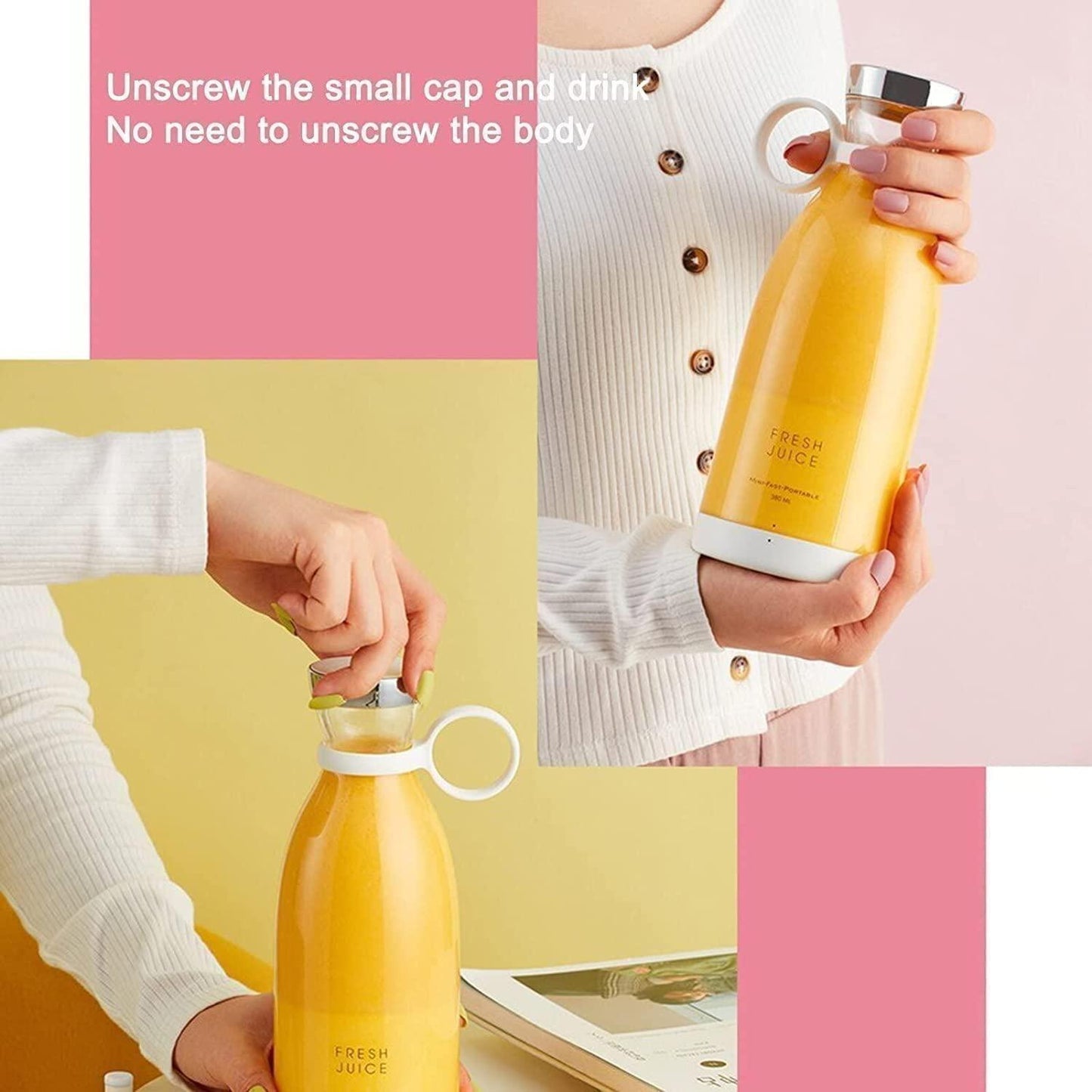 Urban Portable Mini Juicer Bottle Wireless • USB Rechargeable