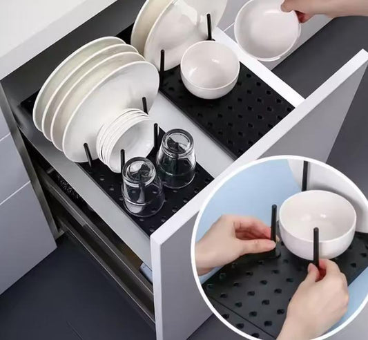 Urban Dish Drying Rack Drawer Organizer • Space-Saving