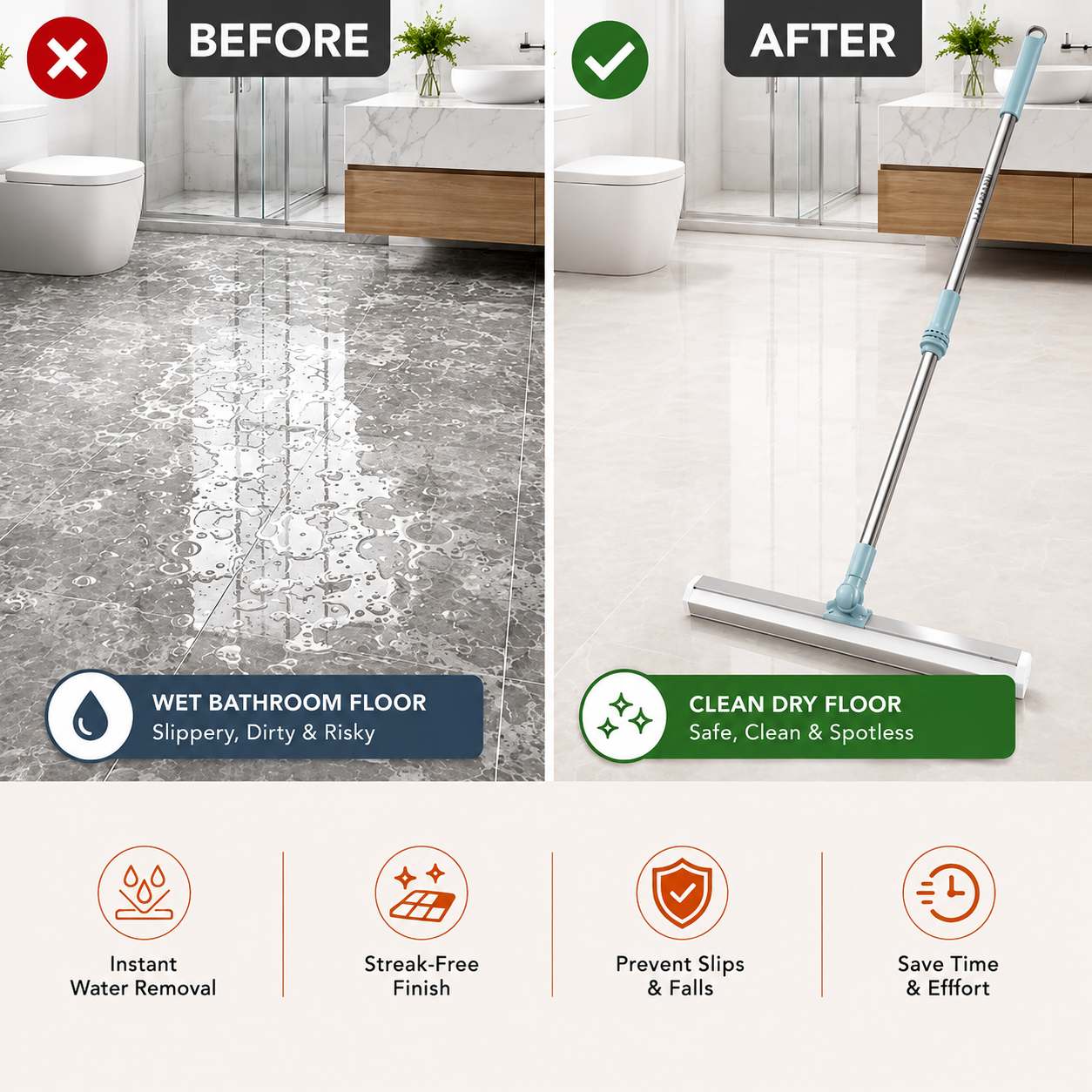 Urban Magic Broom Sweeper for Floor Cleaning (Pack of 1)