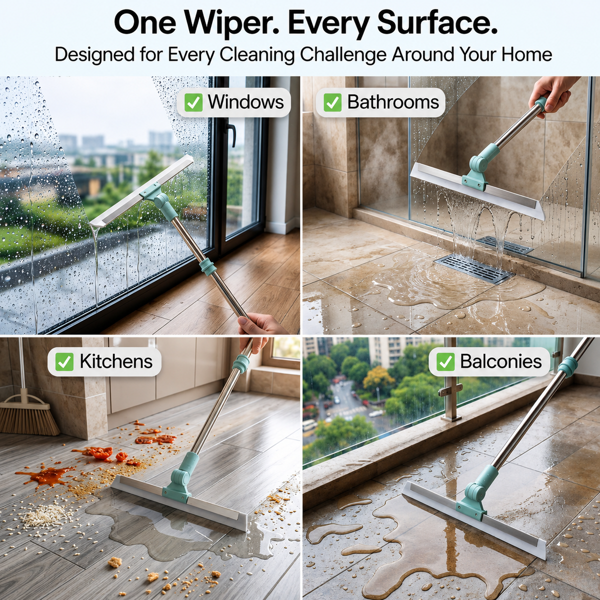 Urban Magic Broom Sweeper for Floor Cleaning (Pack of 1)