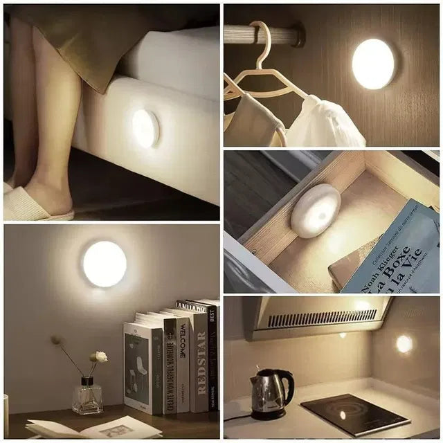Urban Motion Sensor Night Light USB Rechargeable • Pack of 2