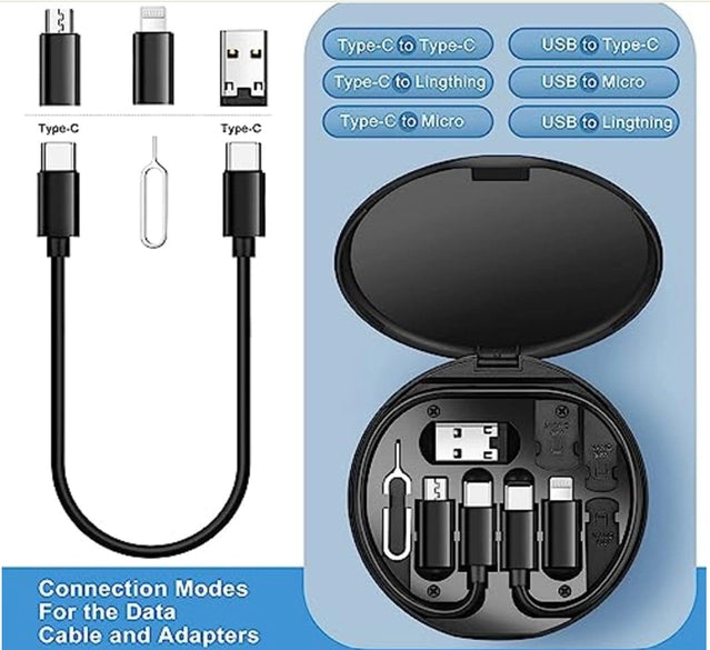Urban Multi-Functional Fast Charging Data Cable Set • Pack of 1