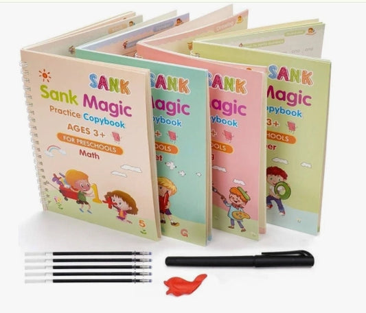 Urban Magic Practice Copybook (4 Book + 10 Refill) (A-127);;'''[;;'[[]